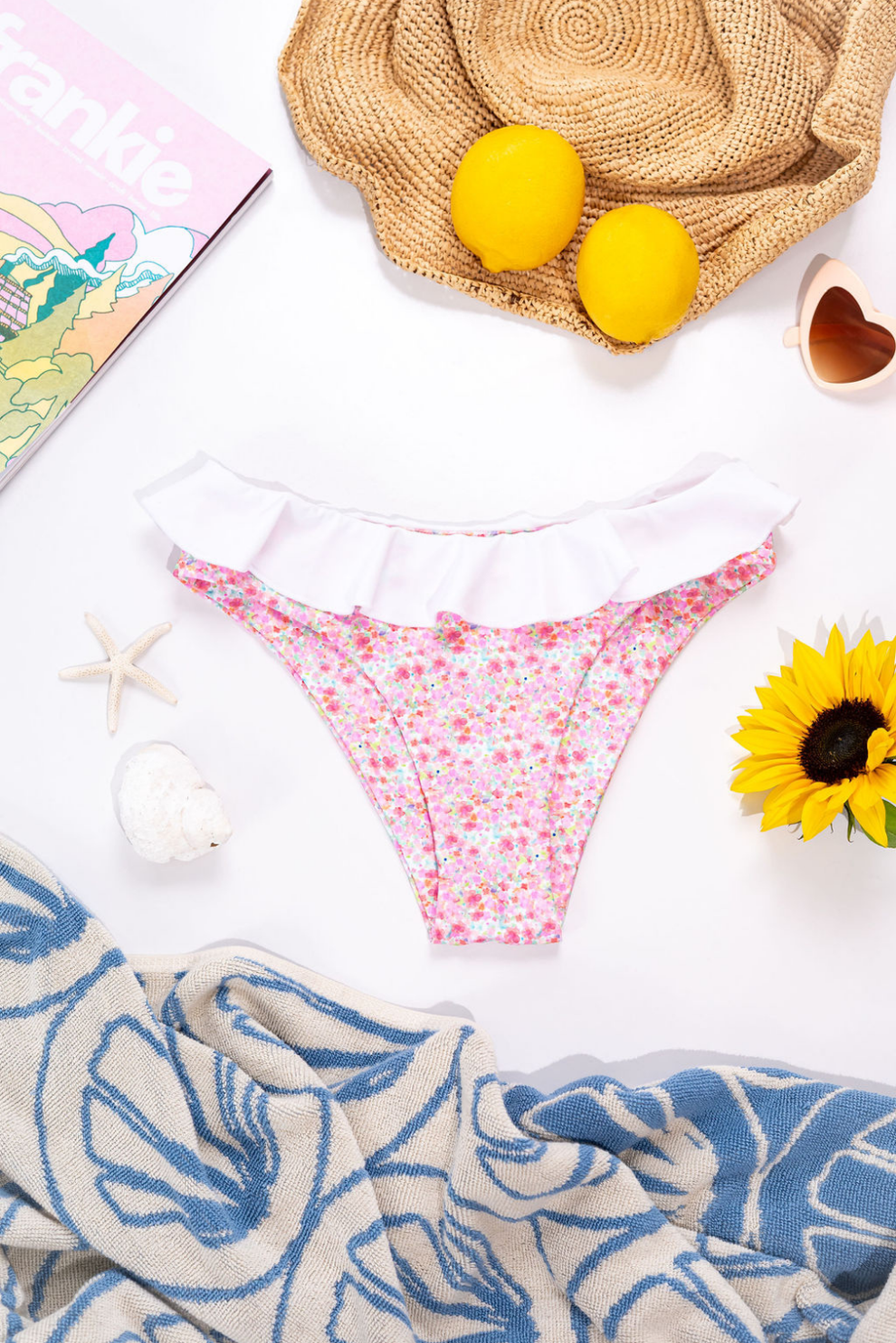 JAYDIS TOP, FRESH WATER BLUE SUNBATHERS BLISS