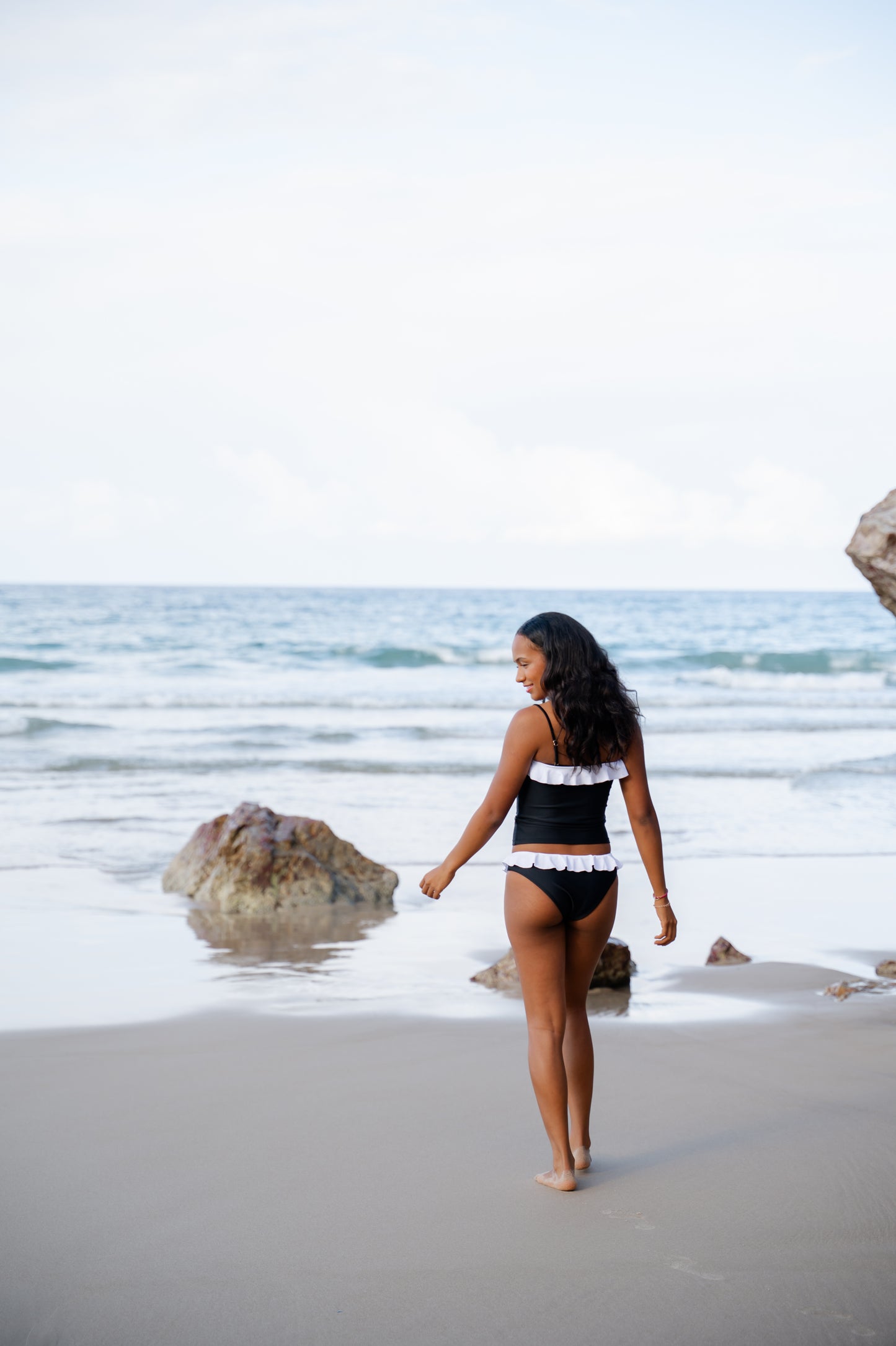 Sunkissed Tankini - Caviar Pearl