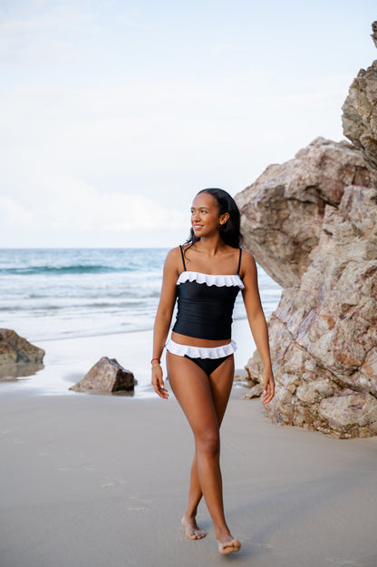 Sunkissed Tankini - Caviar Pearl