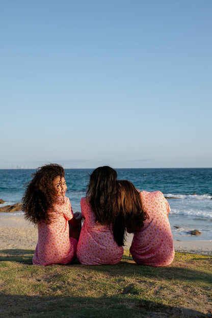 Cloud Kiss PJ Set - Ginger Blush