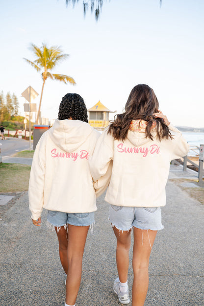 Sunny Dé Solar Kiss Hoodie - Cream