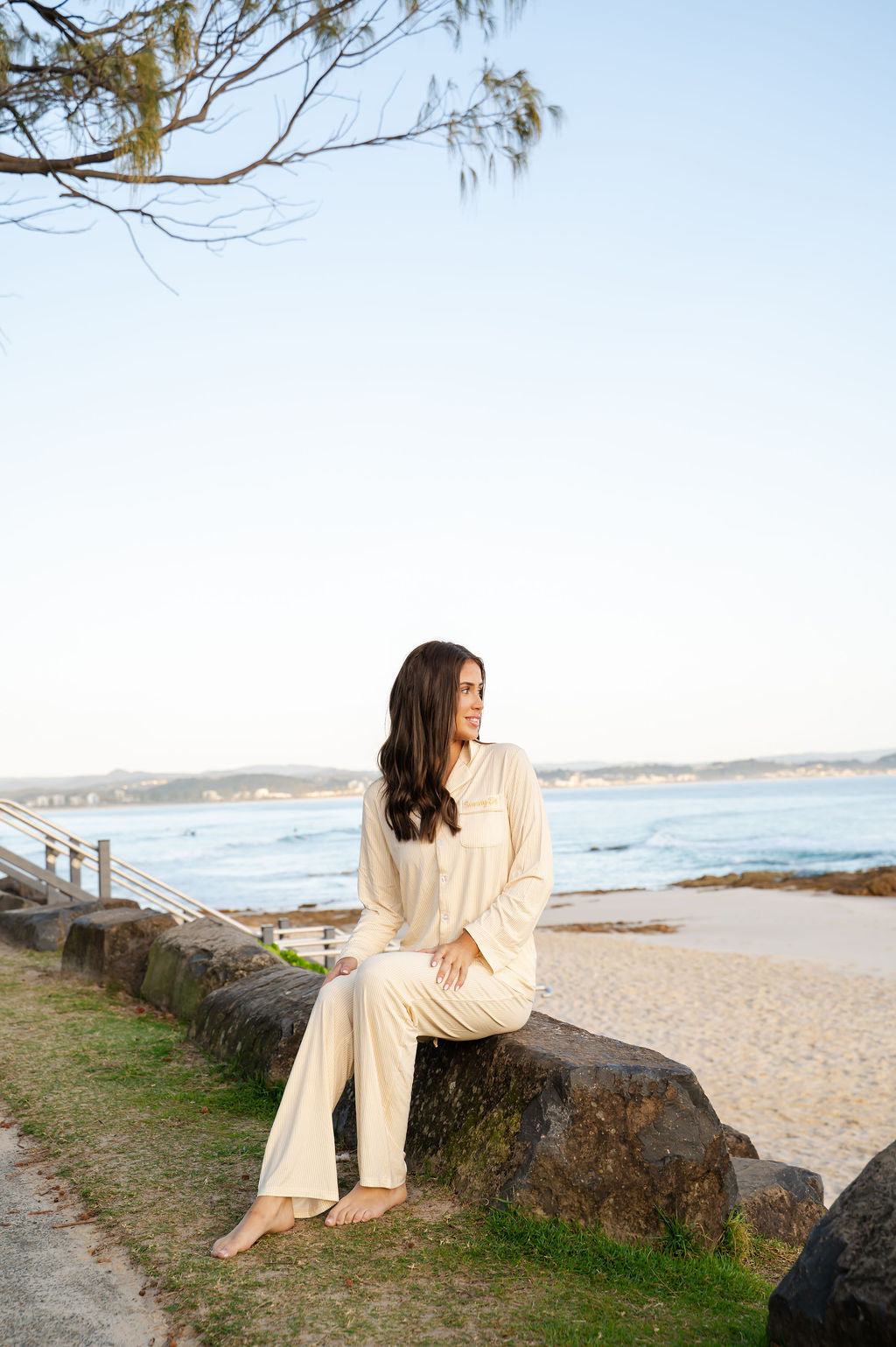 Snug & Cozy PJ Set - Tan Lines
