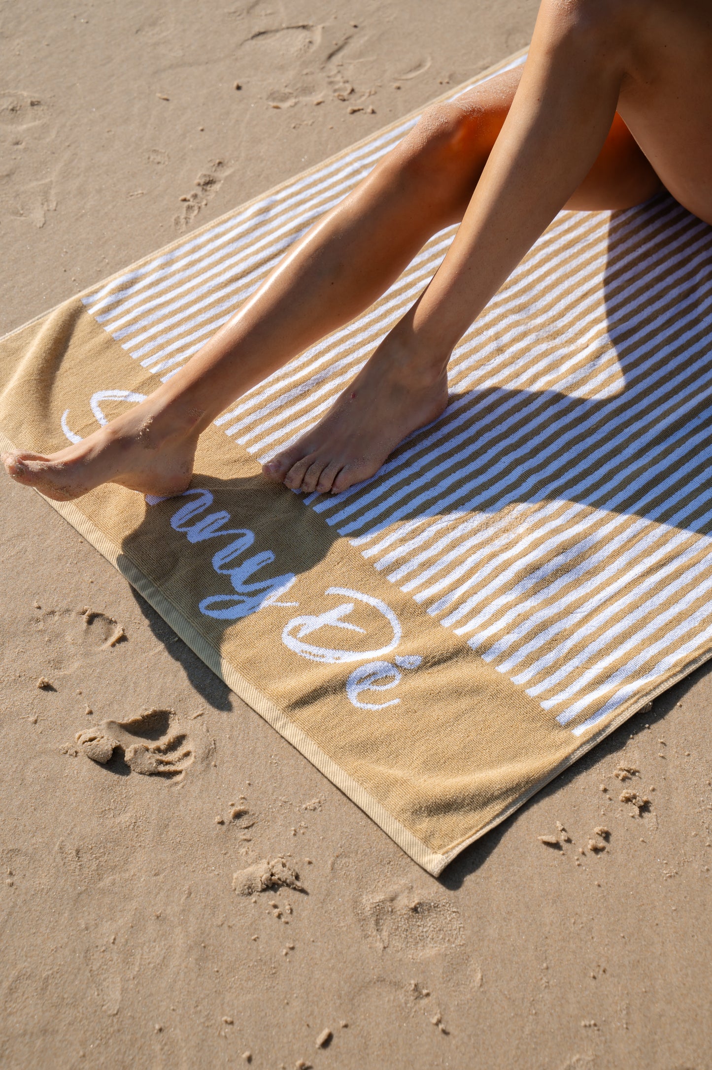 Tan Lines Beach Towel