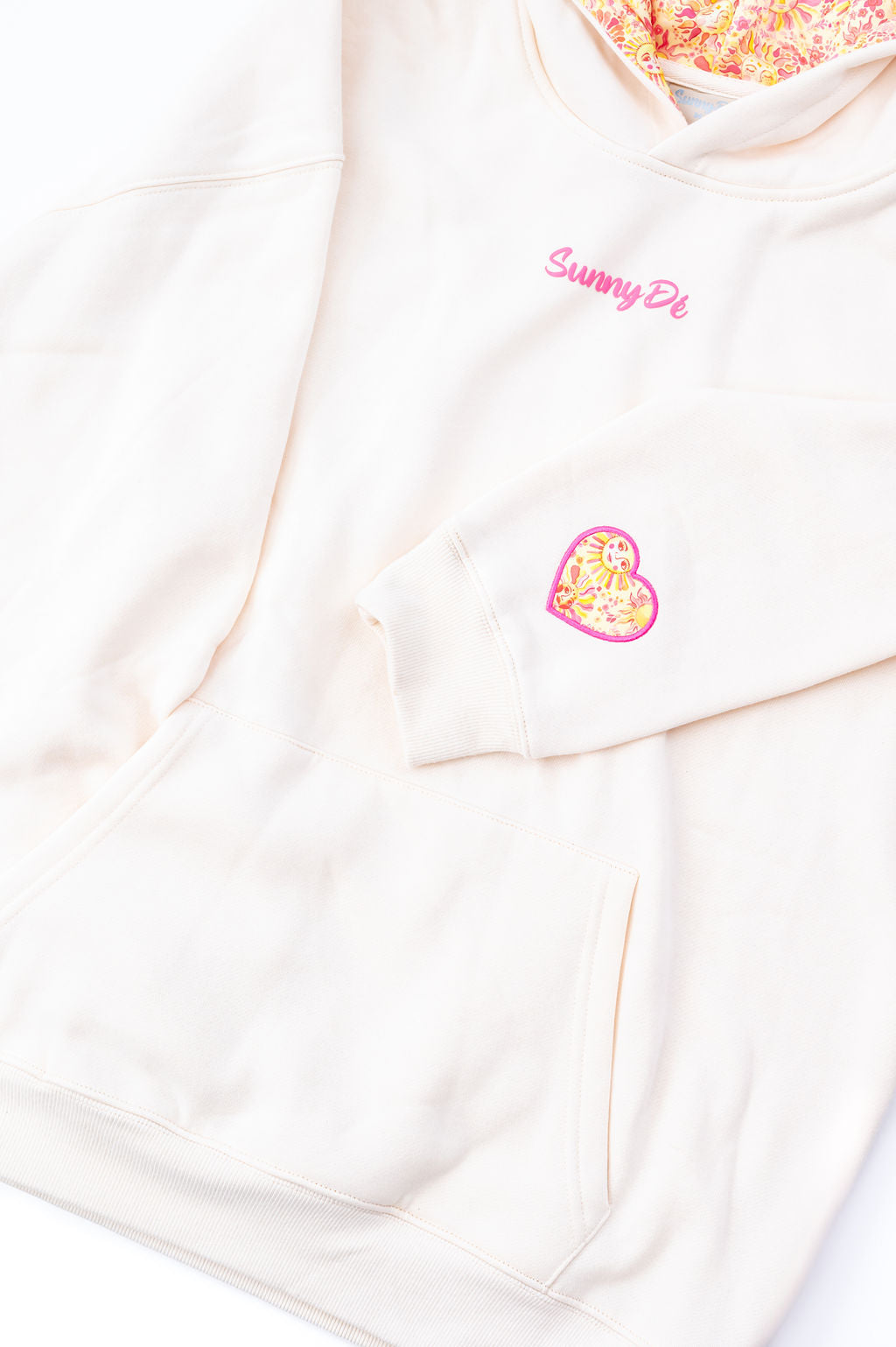 Sunny Dé Solar Kiss Hoodie - Cream
