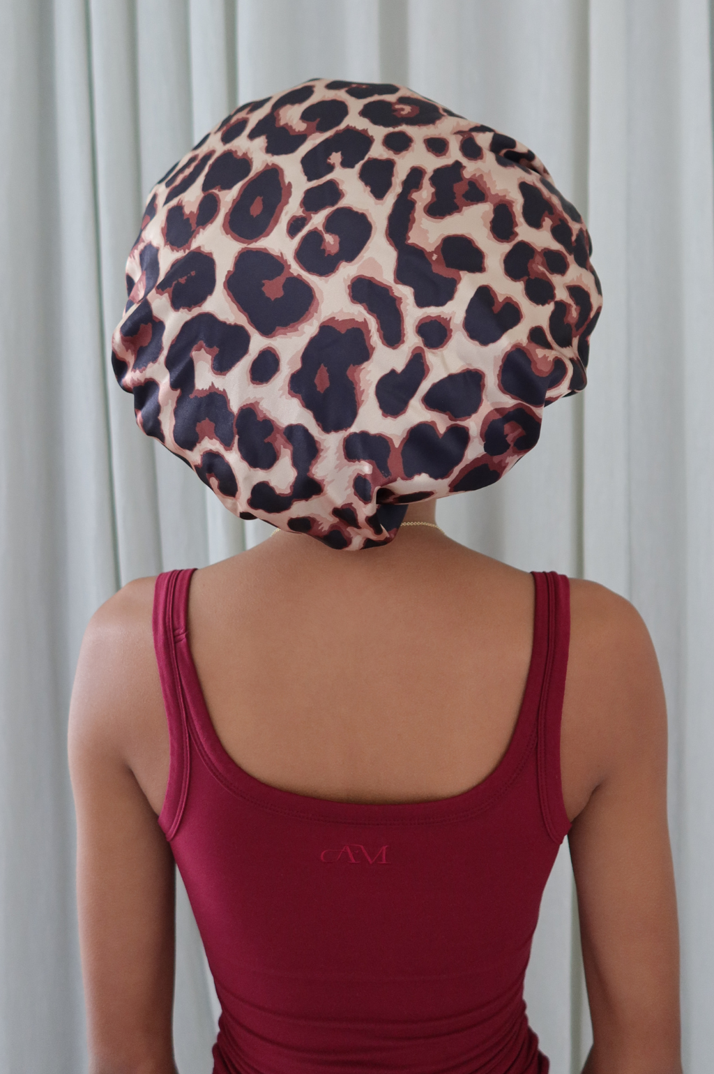 Silk Dreams Bonnet - Leopard