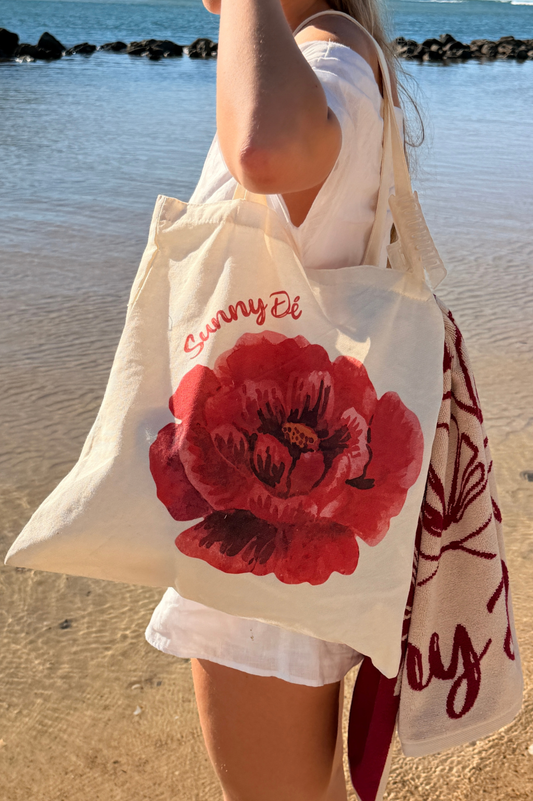 Seashore Tote - Velvet Petals