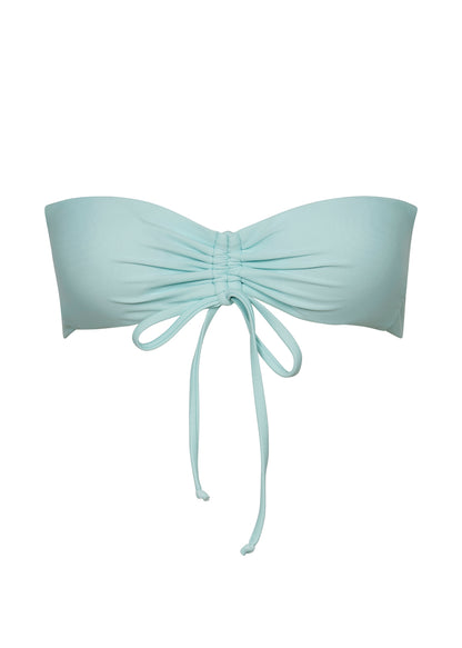 Burli Strapless Top - Tidal Teal