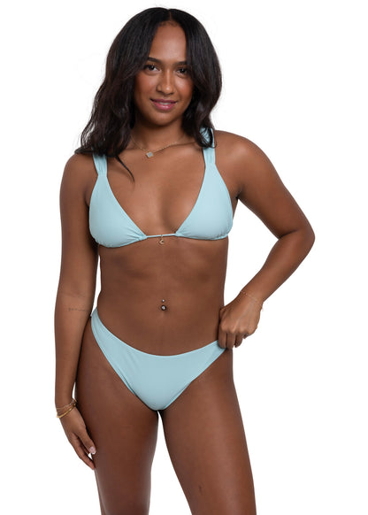 Goldi Triangle Top - Tidal Teal