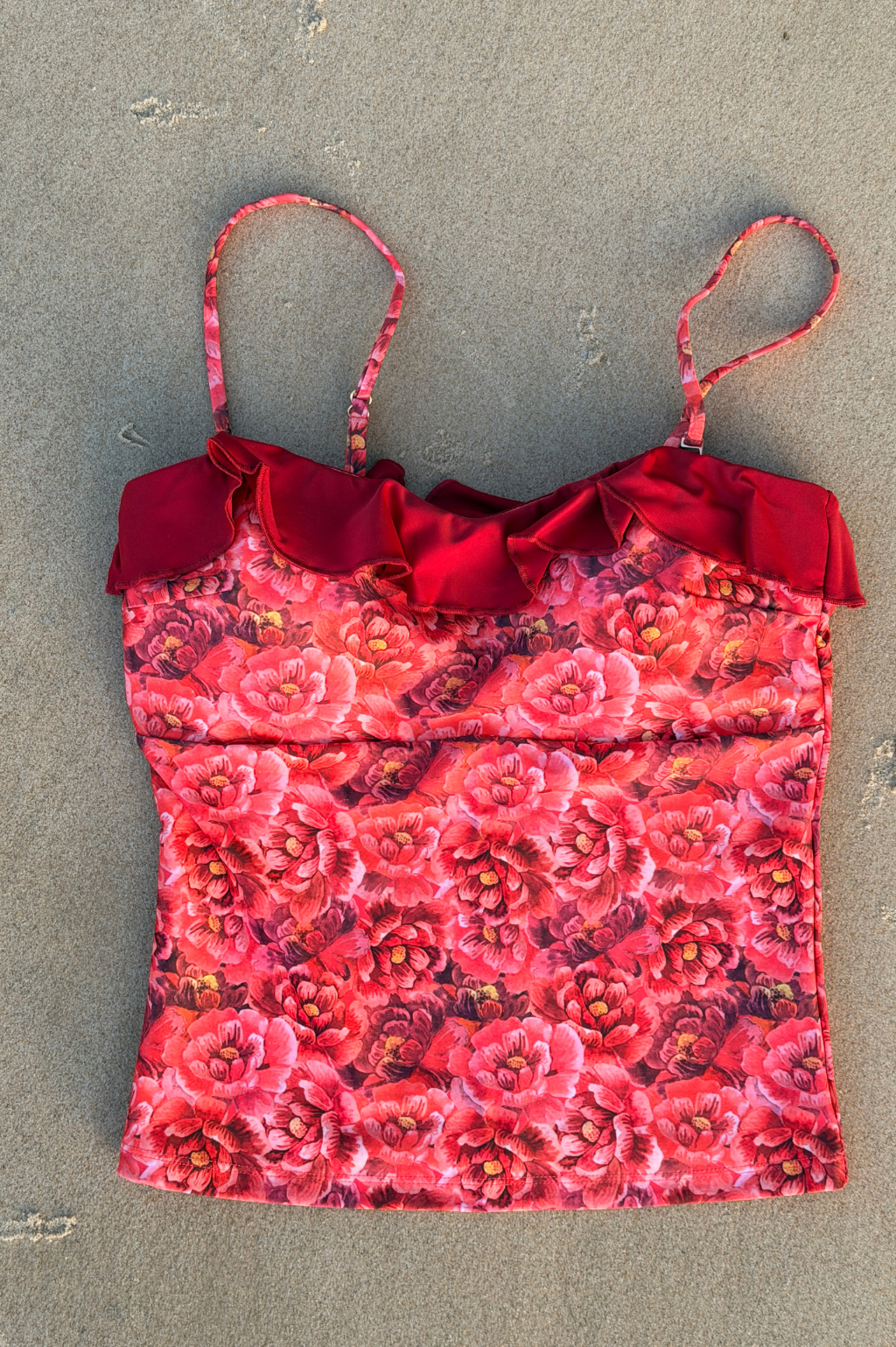 Sunkissed Tankini Top - Velvet Petals